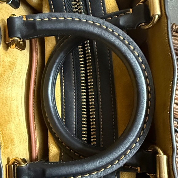 COACH Rogue CI764 Regenerative Leather Denim/Prussian Blue/Black Colorblock - Picture 16 of 16